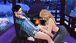 3D animation of public sex between Zayn M and Gigi H