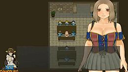 Groping fun in a hentai princess game