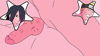 Naruto and Sasuke’s forbidden love in uncensored hentai