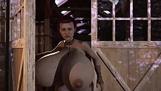 3D animated Be Grove: Cursed Episode 2 with breast and ass expansion