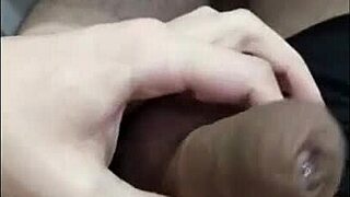 Young amateur tries out bisexuality in a solo video