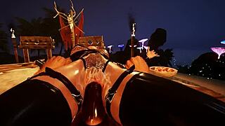 3D animated porn with a horse theme - Ritual Night 1