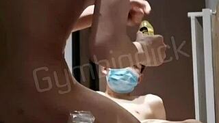 Hot gay action with big dick and no condoms in different positions