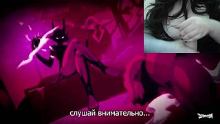Femdom fun with a curvy demon girl in The Cursed Prince