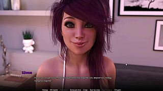 Beautiful 3D animated threesome with big tits and big ass