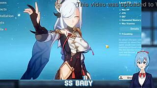 Femdom and JOI in a hentai anime-style game with a gamer girl