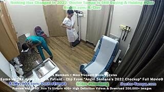 Doctor Tampa Conducts Angel Santana's 2022 Gyno Exam with Nurse Aria Nicole
