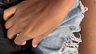 Skinny teen Cadelinha pretinha gets wild in hardcore scenes