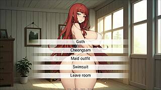 Redhead teen gets messy with monster cock in Spirit Harem