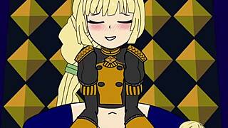 Hentai video featuring Ingrid Brandl as the protagonist in a Fire Emblem-like game