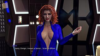 Beautiful women in a star-studded porn movie