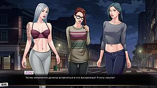 Beautiful anime game with hot 18 and 19-year-old characters