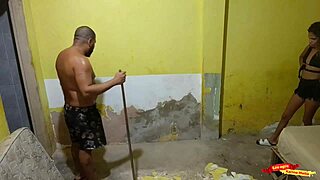 Young Latina seduces Asian worker and gets anal in HD