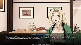Naruto's kunoichi trainer Dinaki in 3D anime action