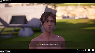 Max vs Inola in a wild cartoon porn video with hot scenes of cunilingus and fucking