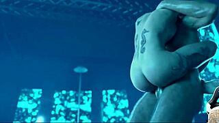 Tight pussy Judy club deepthroats and face fucks Aerith