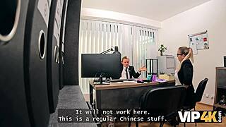 Hot European wife seduces with big tits and tight pussy