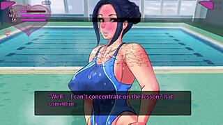 Aya the MILF instructor gets some more experience with a big cock