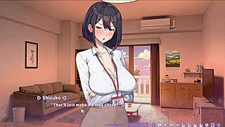 Summer clover's uncensored love scene with boss Shizuko