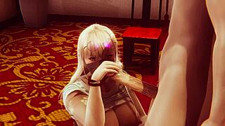 3D animated hentai with 18-year-old gyaru and uncensored SFM
