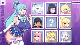 Aqua Sex Interview Konosuba by Loveskysanhentai - 3D Cartoon
