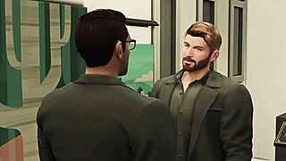 3D animated sex adventure with Peggy and Steve in a Marvel-themed anime