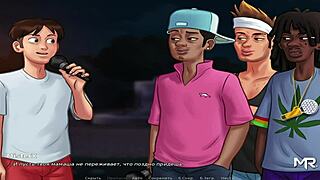 Summer saga: Flute playing babe gets naughty in anime