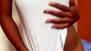 Petite pornstar’s Christmas treat: muscular cock in wet pussy
