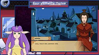 The four elements trainer from the world of Avatar: The Last Airbender