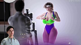 3D game with busty mature stepmoms and monster cocks