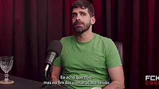 Fetish threesome with Dr. Vinicius Lacerno in Fckcast 3