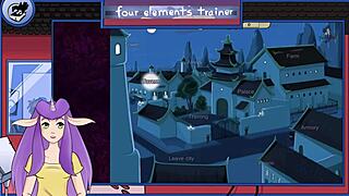 The four elements trainer from the world of Avatar: The Last Airbender