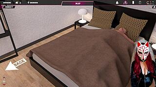 College student in white stockings gets naughty outdoors