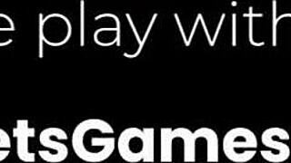 A group of horny friends continue to play strip game and use sex toys