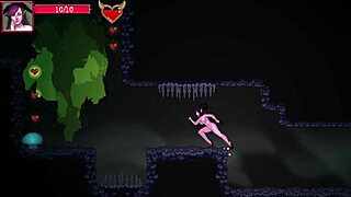 Succubus character seduces all the characters in hell in this porn game called Sinher