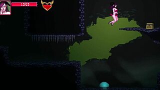 Succubus character seduces all the characters in hell in this porn game called Sinher