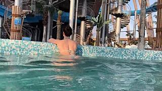 Quick pool time turns into steamy sex sessions