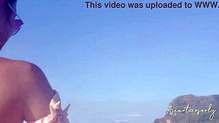 Petite teen enjoys water sports and tight pussy cumming