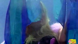 Close up cowgirl riding leads to intense strap-on fucking