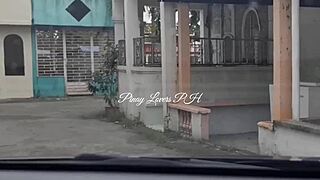Asian student gets punished and fucked in cemetery