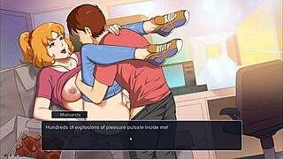 Milf Plaza: A cartoon porn game with a focus on big tits and blowjobs
