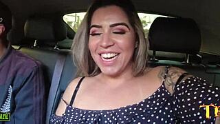 Brazilian amateur couple's outdoor sex adventures on streets