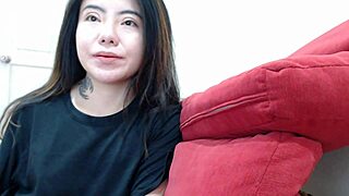 Pretty Asian princess gets pumzied by big cock on cam