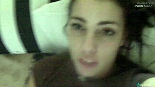 Naught Roxy Lane masturbates her shaved love tube