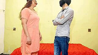 i got drilled hard doggystyle by desi indian bhabhi, her moans in hindi driving me wild. can't believe how tight she was!
