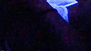 Black-Light Secret Model Caught in Backstage Oral Action on Hidden Cam