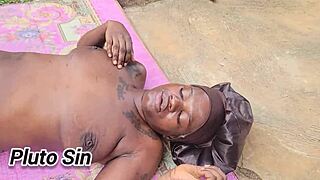 Nasty bitch bangs husband's friend in public spot