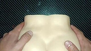 Candy's Big Ass Takes Hard Doggystyle Pounding with Cum Dripping on Both Sides