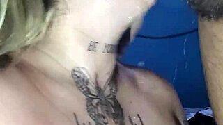 latina blonde lover enjoys mouth and anal doggystyle action every time