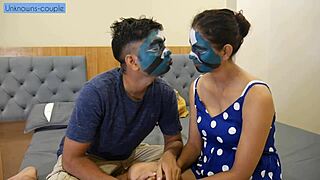 Desi independent girl hires gigolo to live out her wildest fantasies in part 1.